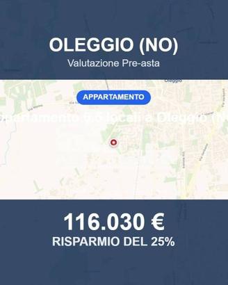 Immobile in asta di 128 m² con box auto a Oleggio