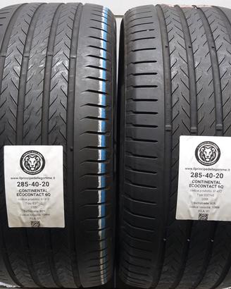 2 GOMME 285 40 20 CONTINENTAL A61412