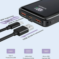 Power Bank 20000mAh 22,5W PD3.0 QC4.0