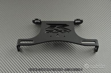 Portatarga corto SUZUKI GSXR 600 / 750 2008 - 2010