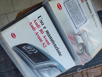 uso e manutenzione AUDI80