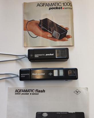 Agfamatic 1000 pocket Agfamatic 3000 flash pocket