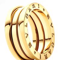 Anello b.zero1 oro giallo 3 fasce
