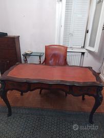scrivania diplomatica stile napoleone lll