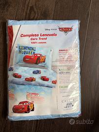 Completo lenzuola Cars Caleffi