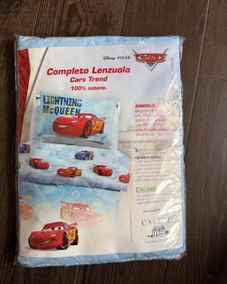 Completo lenzuola Cars Caleffi