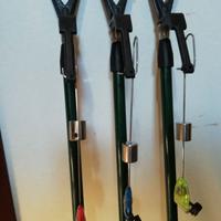 Picchetti telescopici più avvisatori visivi