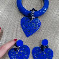 Bracciale e orecchini