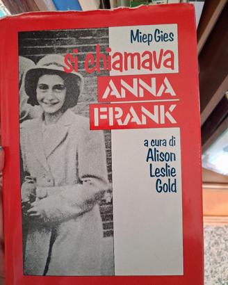 si chiamava Anna frank