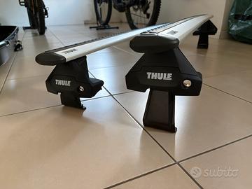 4 Piedi THULE Evo Clamp 7105 con chiavi
