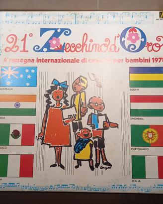 3 dischi 33 giri zecchino d'oro 