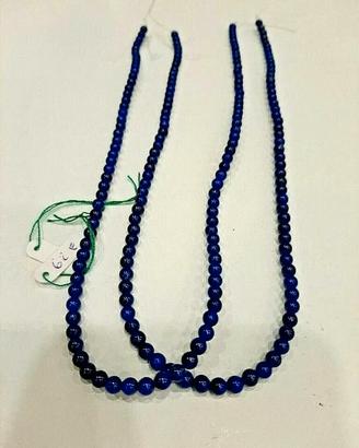 2 (Due)Fili Lapis Naturale Extra 4 mm da montare