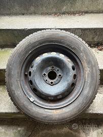 4 Cerchi in ferro da 14” con antineve 185-65-r14