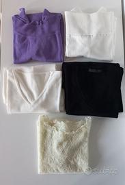 Set Magliette maniche tre quarti TG 42