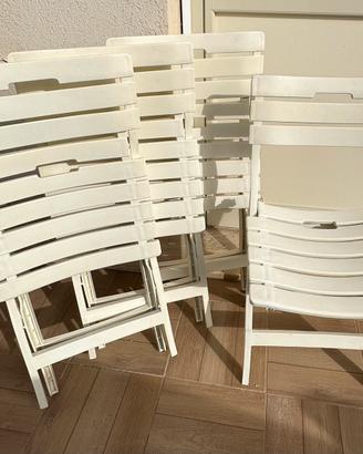 Sedie Pieghevoli in Plastica