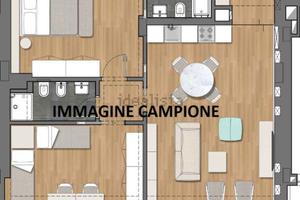 Trilocale a Campo di Marte con giardino