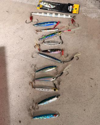 metal jig assortiti (15 pezzi)
