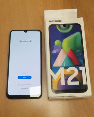 samsung m21 cellulare telefono 