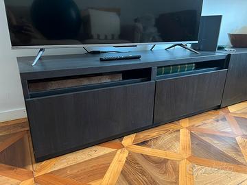 Mobile TV IKEA nero/marrone