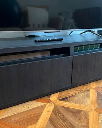 Mobile TV IKEA nero/marrone