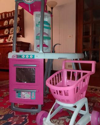 Cucina giocattolo con accessori