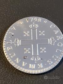 medaglia commemorativa argento 999 ,1798