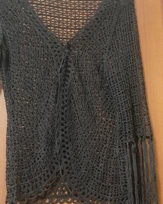Coprispalle/Bolero di maglia a rete