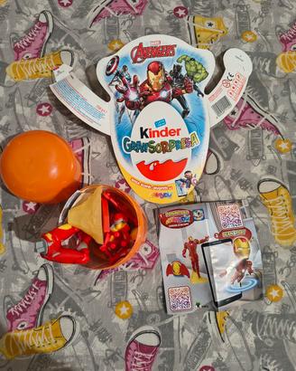 Sorpresa Kinder Avengers Iron Man 