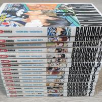 Manga Bakuman volumi da 1 a 15 in italiano