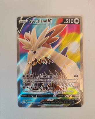 Carta Pokemon Stoutland V full art