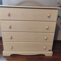 Cassettone Erbesi cameretta bambini