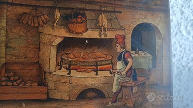 quadro legno vintage