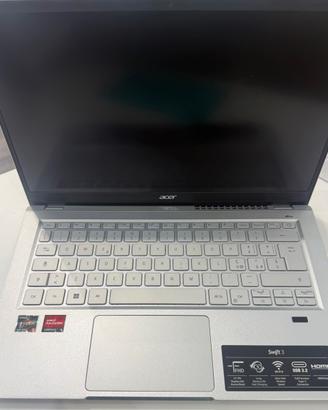 Acer Swift 3 16Ram/512 gb silver