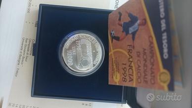 moneta argento 835% L10.000 Francia 98