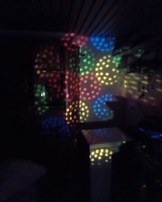 lampada luci colorate ideale per feste animazione