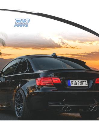 SPOILER ALETTONE BMW E92 E93 06-14 LOOK M NERO LUC