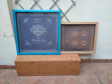 Harley Davidson quadri serigrafici