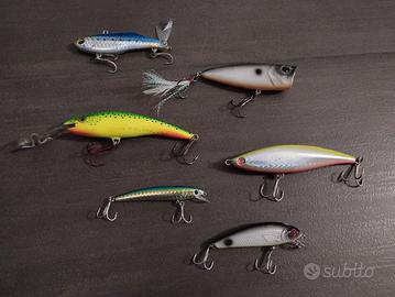 Set esche artificiali da pesca
