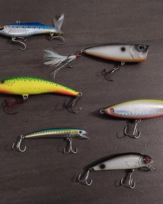 Set esche artificiali da pesca