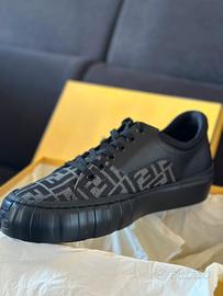 Fendi Force Lace-Up Sneakers