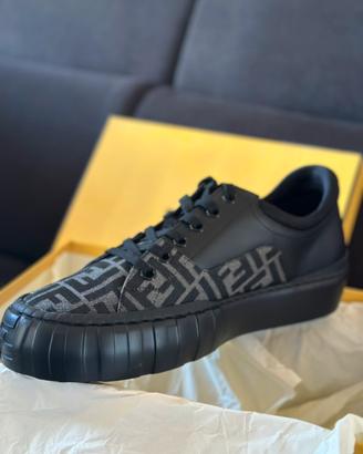 Fendi Force Lace-Up Sneakers