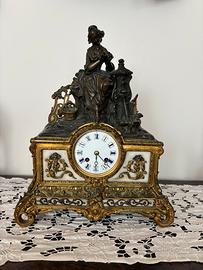 Orologio a pendolo in bronzo