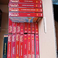 Storia di Roma videocassette VHS + Il Gladiatore