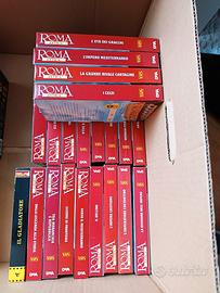 Storia di Roma videocassette VHS + Il Gladiatore