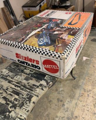 Mattel Sizzlers Ontario Pista Larga Vintage con sc