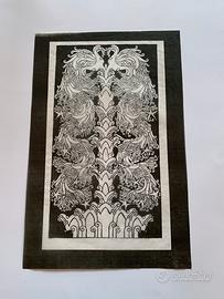 Disegni a china Art Deco’ anni 80