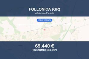 Immobile in asta di 145 m² a Follonica