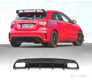 DIFFUSORE MERCEDES CLASSE A W176 AMG 12-18 LOOK A4