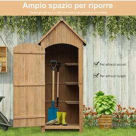 Casetta giardino inlegno NUOVA MAI USATA ANCORA IM