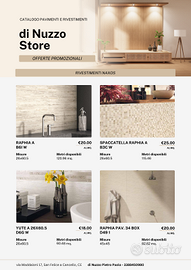 Fuori Tutto di mattonelle effetto legno e altro